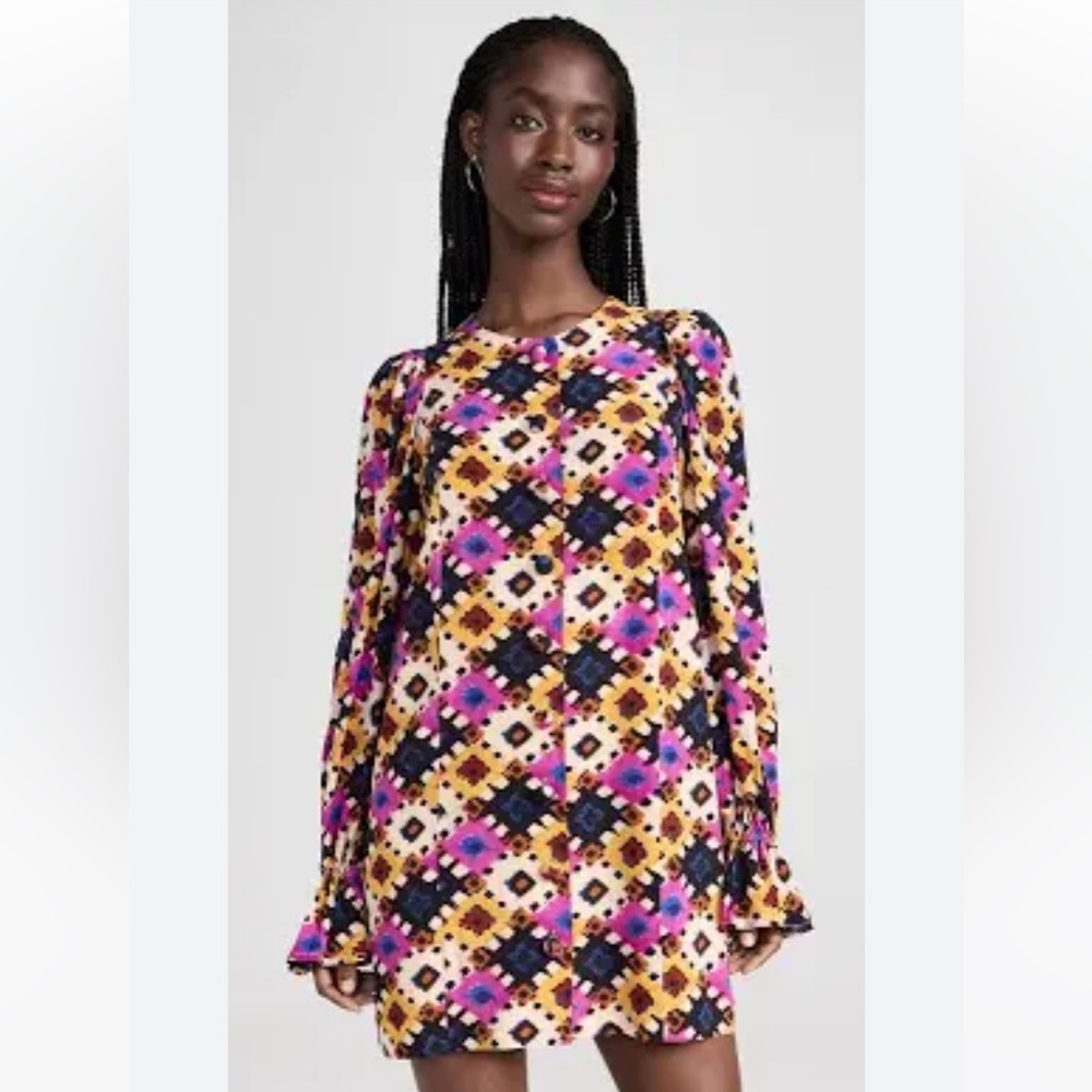 Rhode Nara Dress - Aquarelle